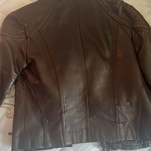 100 Leather Fall jacket - Picture 5 of 5